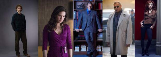 Will, o coringa. Alana, a maternal. Hannibal, o esteta. Jack, a fortaleza. Freddie, a agressiva.